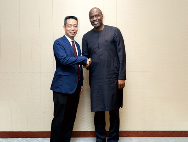 郭博士与马里总统